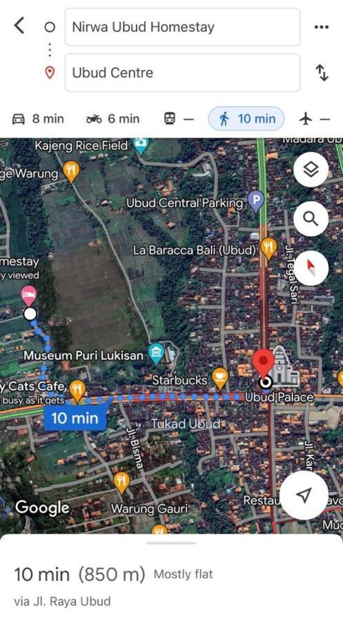 Nirwa Ubud Homestay Zewnętrze zdjęcie